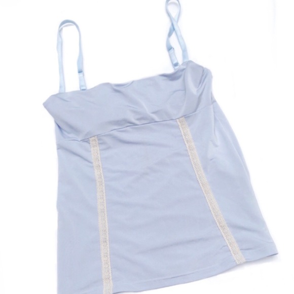 Sensara Periwinkle Blue Camisole Shelf Bra size Medium - Picture 10 of 16